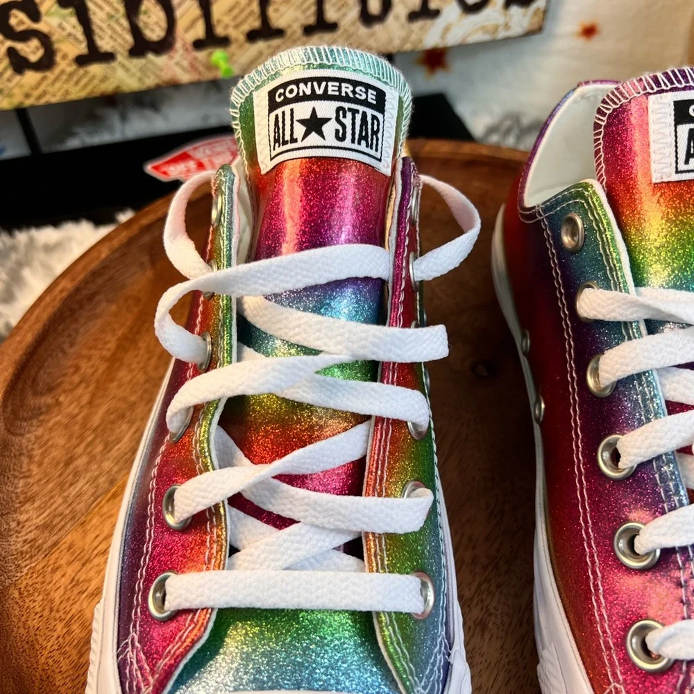 CONVERSE CTAS OX WHITE/PINK/EGRET - Picture 14 of 14